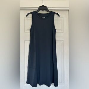 Wool& Sierra Dress in Navy